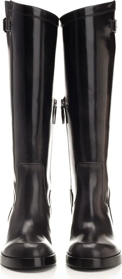 Biker Boot With Square Heel - Image 5
