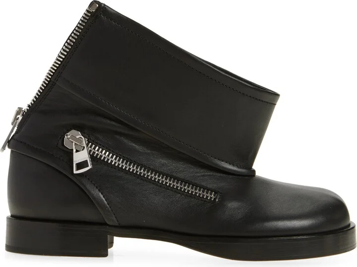 Biker Foldover Shaft Bootie - Image 3