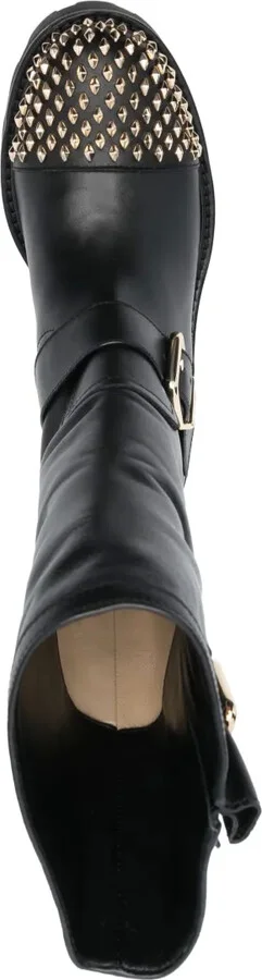 Biker II stud-embellished boots - Image 4