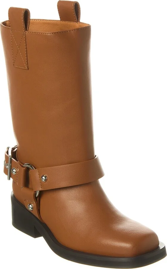 Biker Tubular Mid Shaft Boot