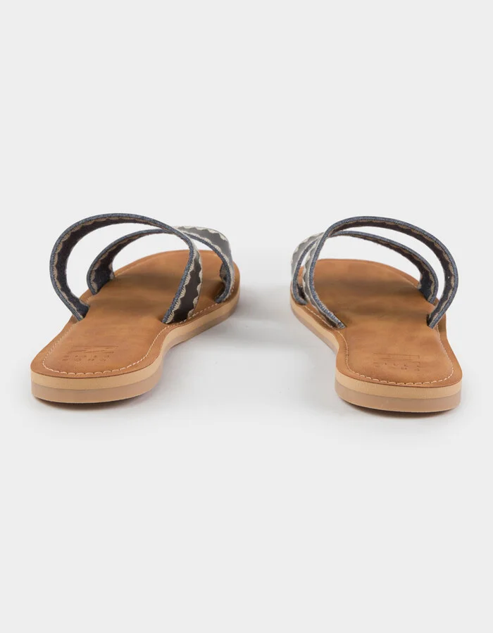 BILLABONG Lei Womens 2 Band Slide Sandals - Image 4