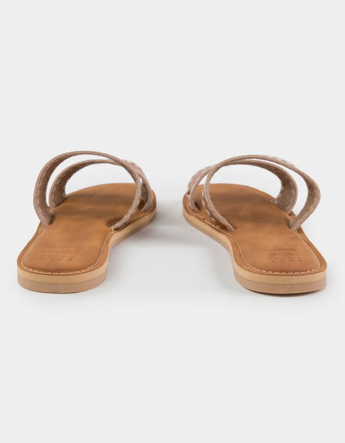 BILLABONG Lei Womens 2 Band Slide Sandals - Image 8