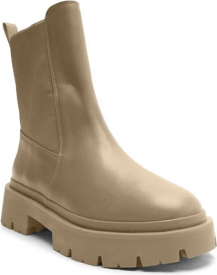 Billie Casual Leather Platform Boots