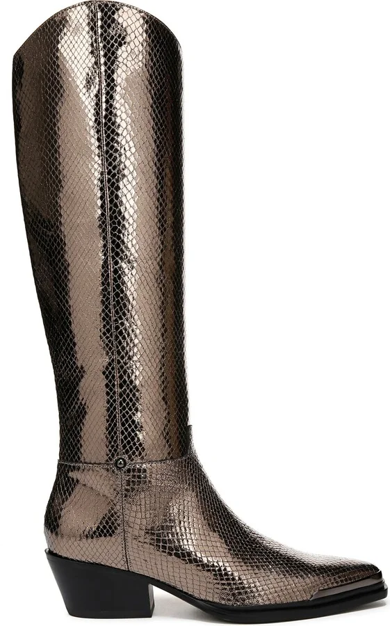 Billie Knee High Western Boot - Image 3