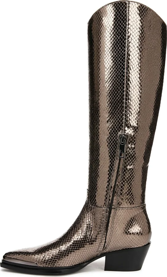 Billie Knee High Western Boot - Image 9
