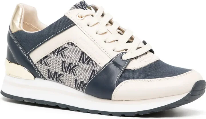 Billie monogram-print sneakers - Image 2