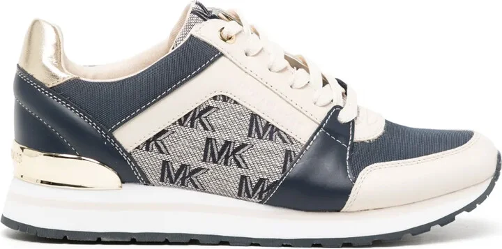 Billie monogram-print sneakers