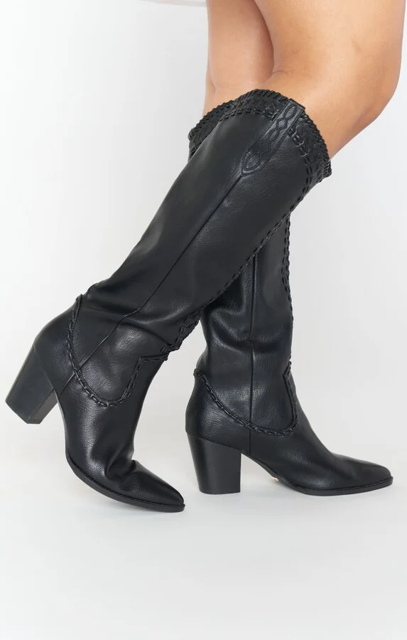 Billini Finley Cowboy Boot ~ Black - Image 3
