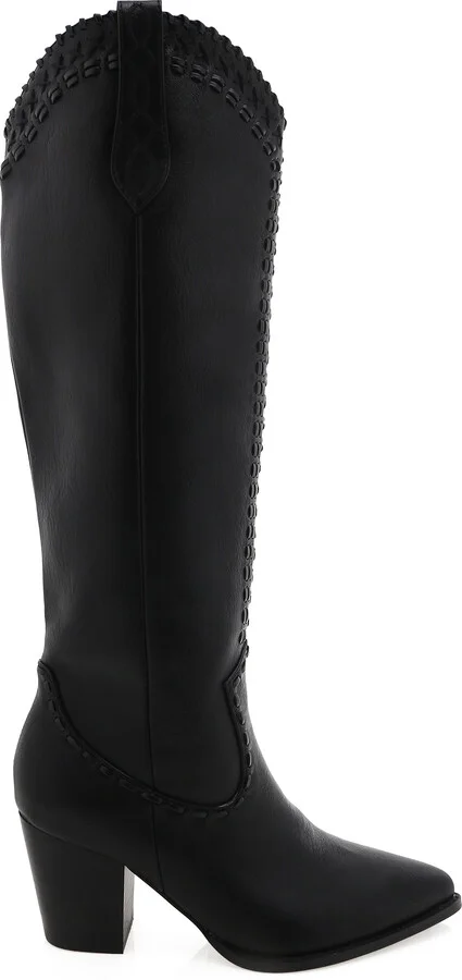 Billini Finley Cowboy Boot ~ Black - Image 4