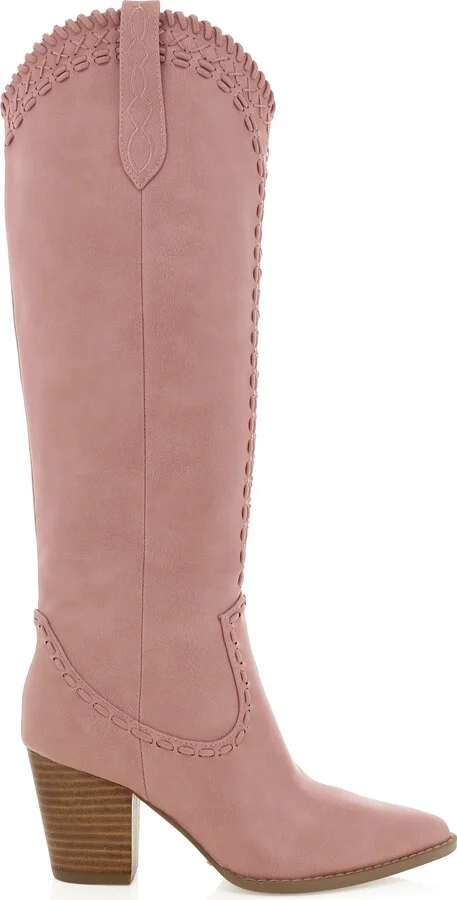 Billini Finley Cowboy Boot ~ Burnished Pink - Image 3
