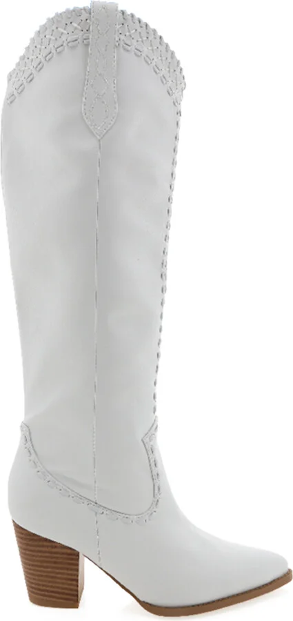 Billini Finley Cowboy Boot ~ White - Image 3