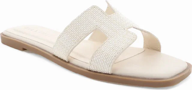 Billini Gordy Sandal ~ Cream Raffia - Image 3