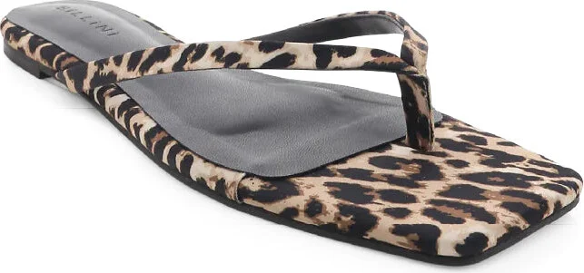 Billini Tove Sandals ~ Leopard Satin - Image 2