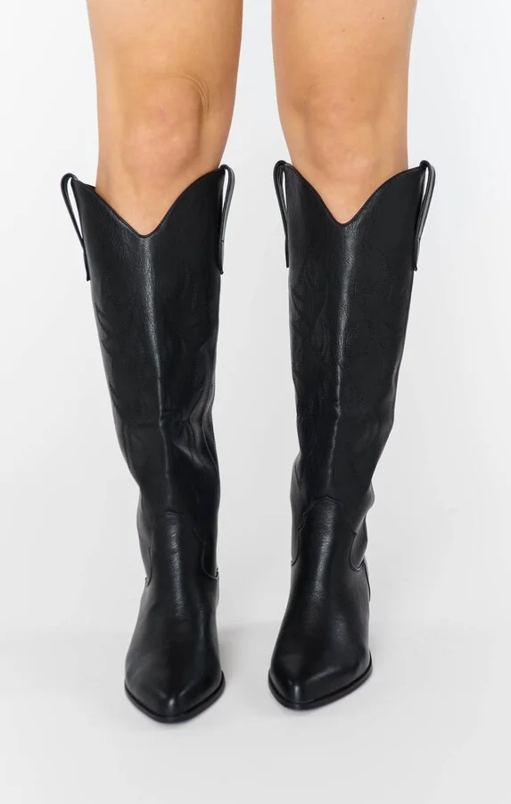 Billini Urson Wide Calf Boot ~ Black - Image 3