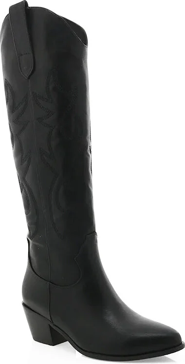 Billini Urson Wide Calf Boot ~ Black - Image 6