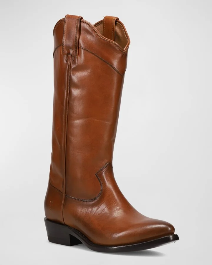 Billy Daisy Leather Tall Western Boots - Image 2