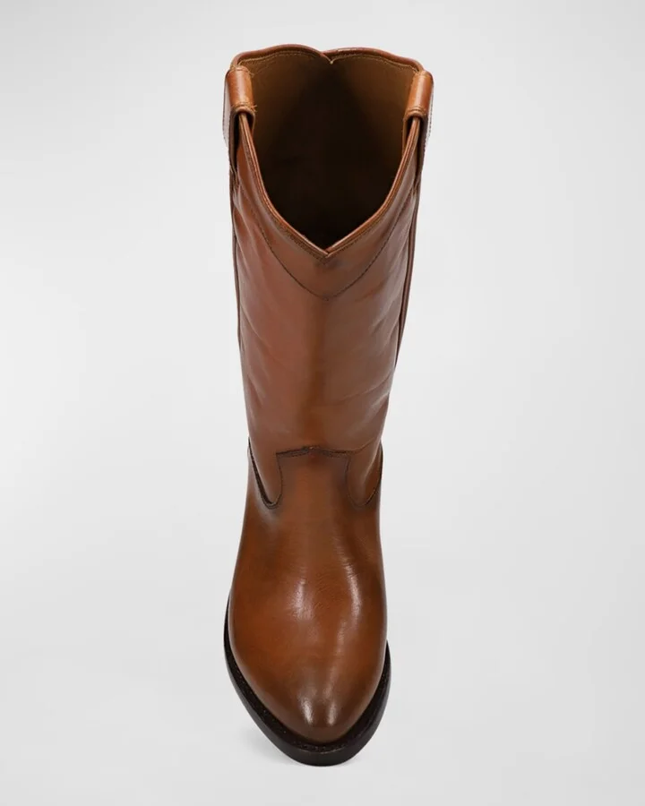 Billy Daisy Leather Tall Western Boots - Image 3