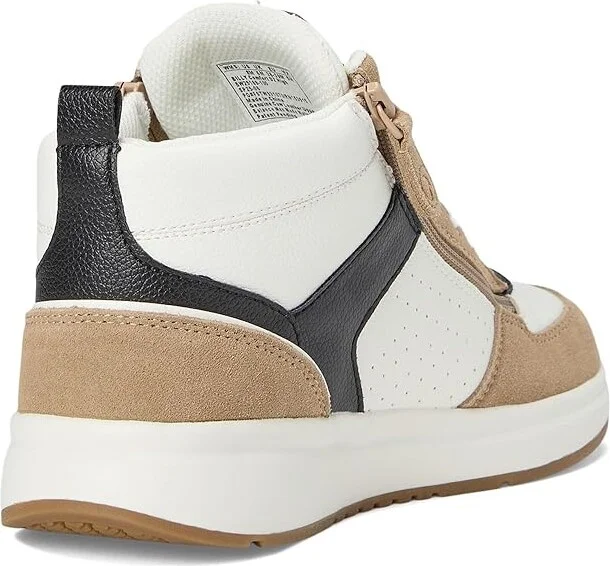 BILLY Footwear BILLY Comfort DZ High Women's Shoes White/Tan/Black : 7.5 M, Leather - Image 4