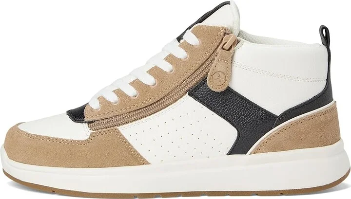 BILLY Footwear BILLY Comfort DZ High Women's Shoes White/Tan/Black : 7.5 M, Leather - Image 6
