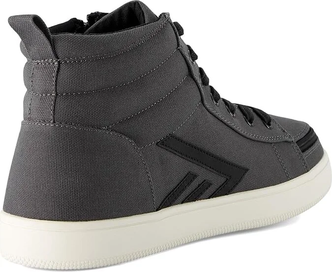 BILLY Footwear BILLY CS High Top Men's Lace-up Boots Charcoal/Black : 11 W, Canvas - Image 4