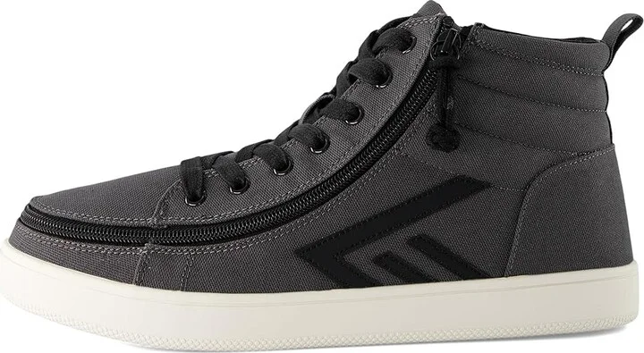 BILLY Footwear BILLY CS High Top Men's Lace-up Boots Charcoal/Black : 11 W, Canvas - Image 6