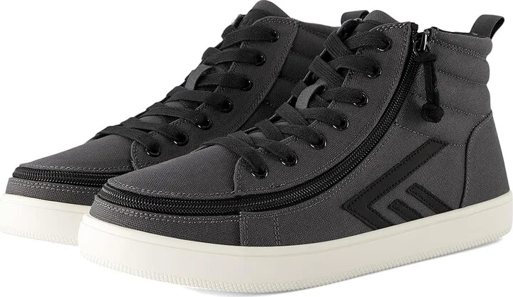 BILLY Footwear BILLY CS High Top Men's Lace-up Boots Charcoal/Black : 11 W, Canvas