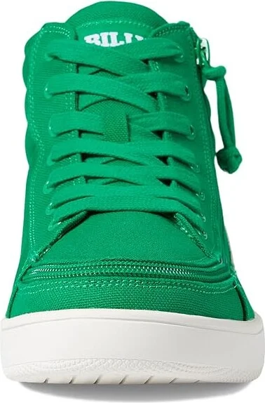 BILLY Footwear BILLY CS High Top Men's Lace-up Boots Green/White : 9 W, Canvas - Image 5