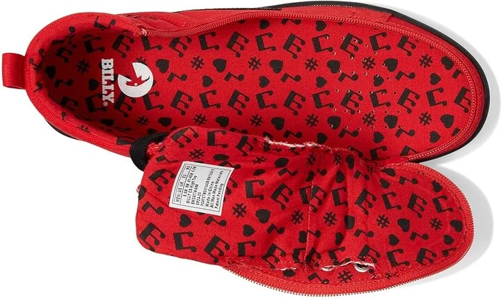 BILLY Footwear BILLY CS High Top Men's Lace-up Boots Kodify Red : 10.5 M, Canvas - Image 2