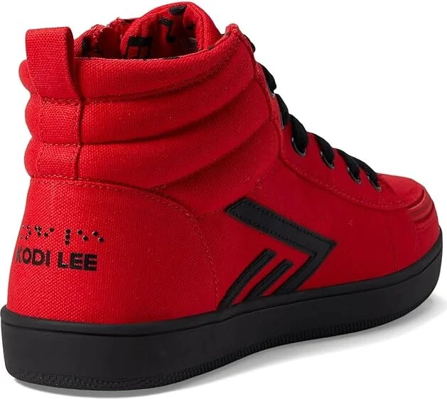 BILLY Footwear BILLY CS High Top Men's Lace-up Boots Kodify Red : 10.5 M, Canvas - Image 4
