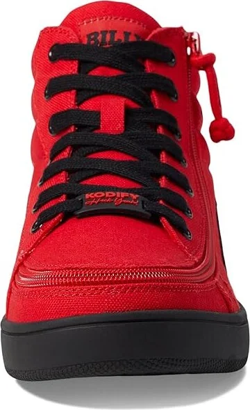 BILLY Footwear BILLY CS High Top Men's Lace-up Boots Kodify Red : 10.5 M, Canvas - Image 5
