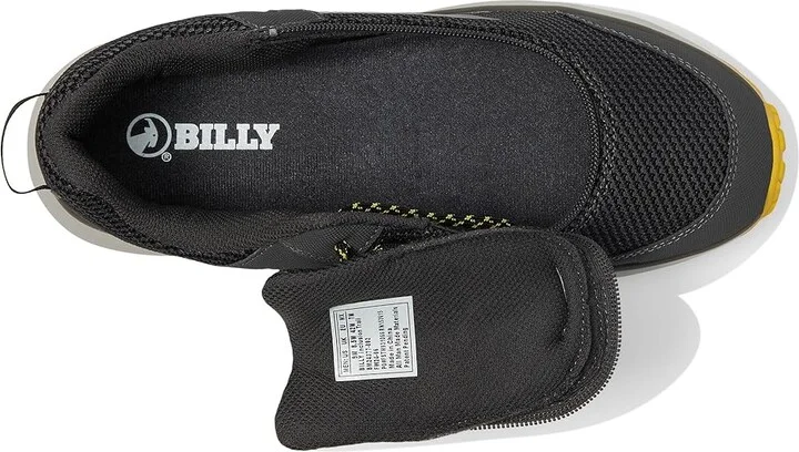 BILLY Footwear BILLY Inclusion Trail Men's Shoes Charcoal/Yellow : 10.5 M, Synthetic - Image 2