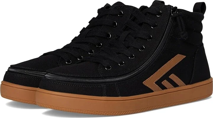 BILLY Footwear Casual Shoes High Top Men's Insoles Accessories Shoes Black/Gum : 14 M, Canvas