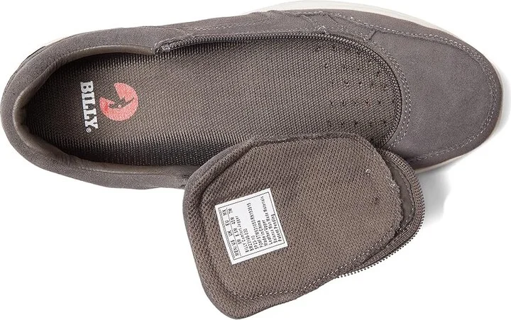 BILLY Footwear Comfort Jogger Men's Shoes Grey Suede : 7 M - Image 2