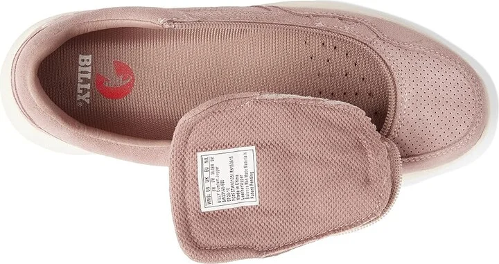 BILLY Footwear Comfort Jogger Women's Shoes Blush Suede : 8 W, Leather/Suede - Image 2