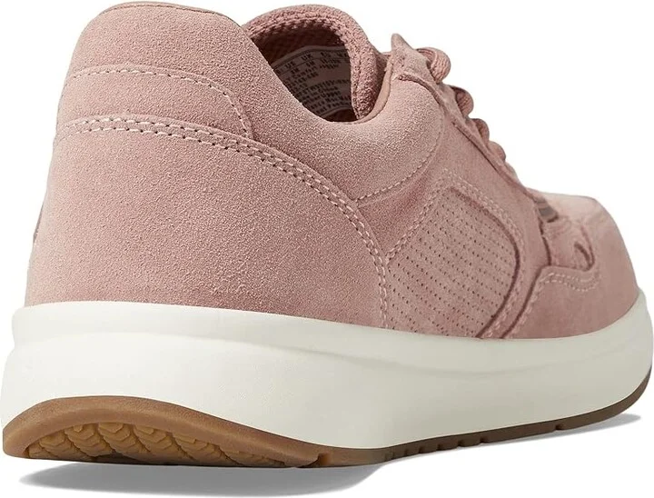 BILLY Footwear Comfort Jogger Women's Shoes Blush Suede : 8 W, Leather/Suede - Image 4
