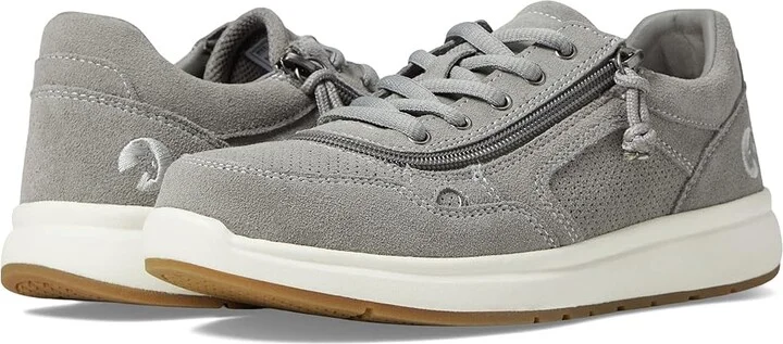 BILLY Footwear Comfort Jogger Women's Shoes Grey Suede : 9.5 M, Leather/Suede