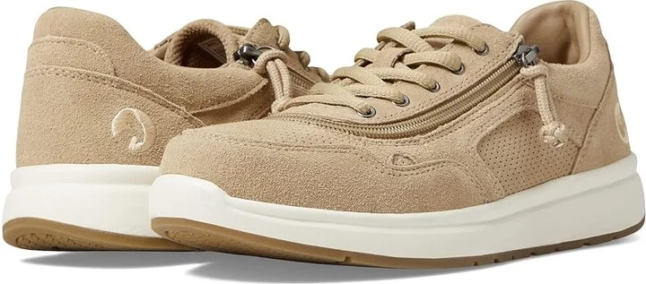 BILLY Footwear Comfort Jogger Women's Shoes Tan Suede : 6 W, Leather/Suede
