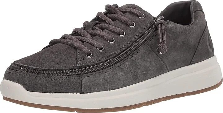 BILLY Footwear Comfort Suede Lo Men's Shoes Grey : 13 WW - Image 2