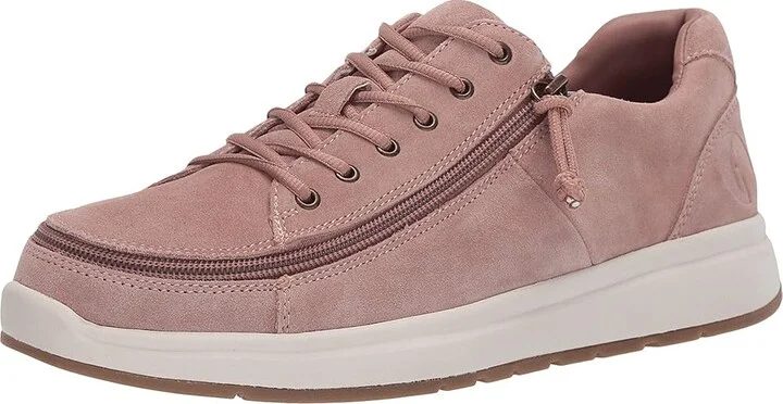 BILLY Footwear Comfort Suede Lo Women's Shoes Blush : 7 WW, Suede/Rubber/Canvas - Image 2