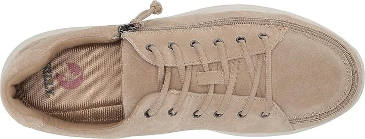 BILLY Footwear Comfort Suede Lo Women's Shoes Tan : 7 WW, Suede/Rubber/Canvas - Image 3