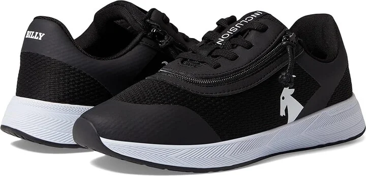 BILLY Footwear Sport Inclusion One Women's Shoes Black/White : 6 W, Synthetic/Textile