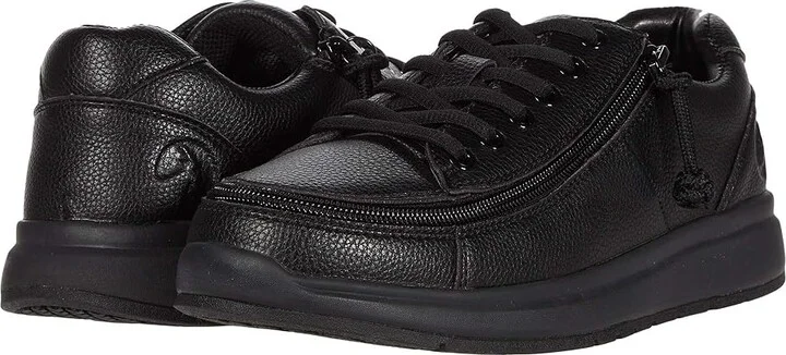 BILLY Footwear Work Comfort Lo Men's Shoes Black/Black : 7 W, Synthetic