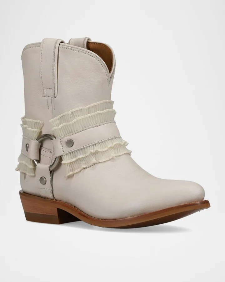 Billy Harness Ruffle Booties - Image 2
