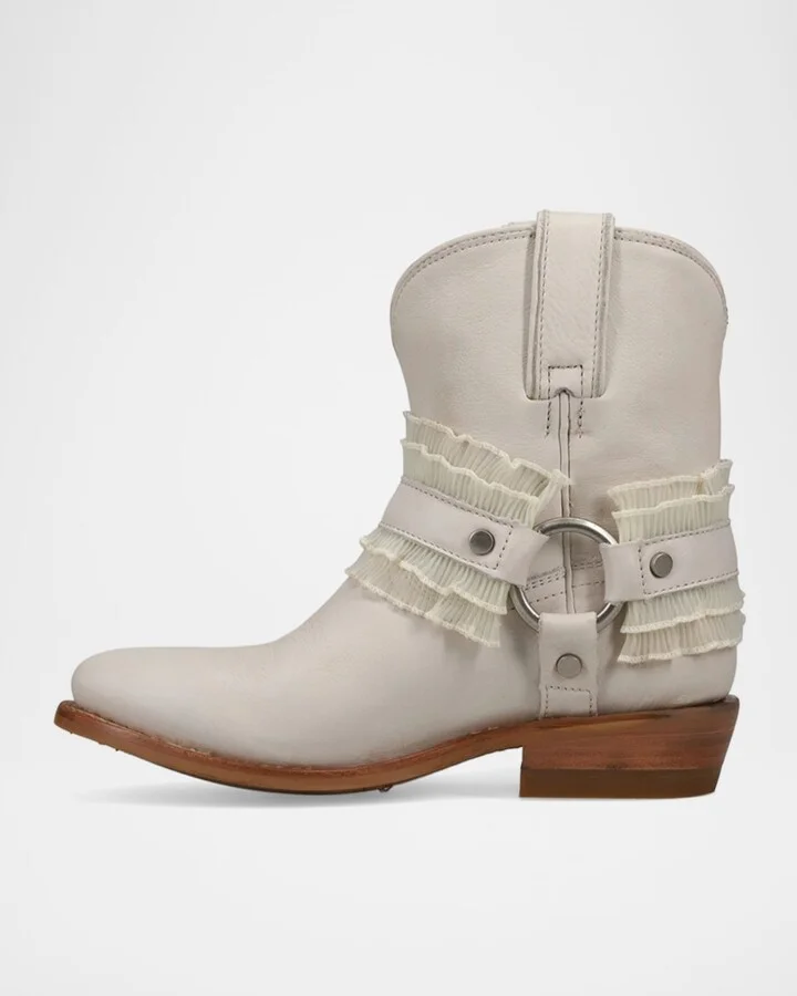 Billy Harness Ruffle Booties - Image 4