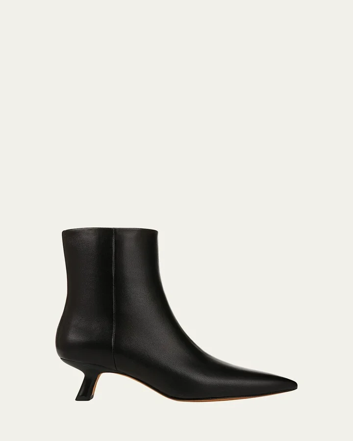 Billy Leather Low Ankle Boots