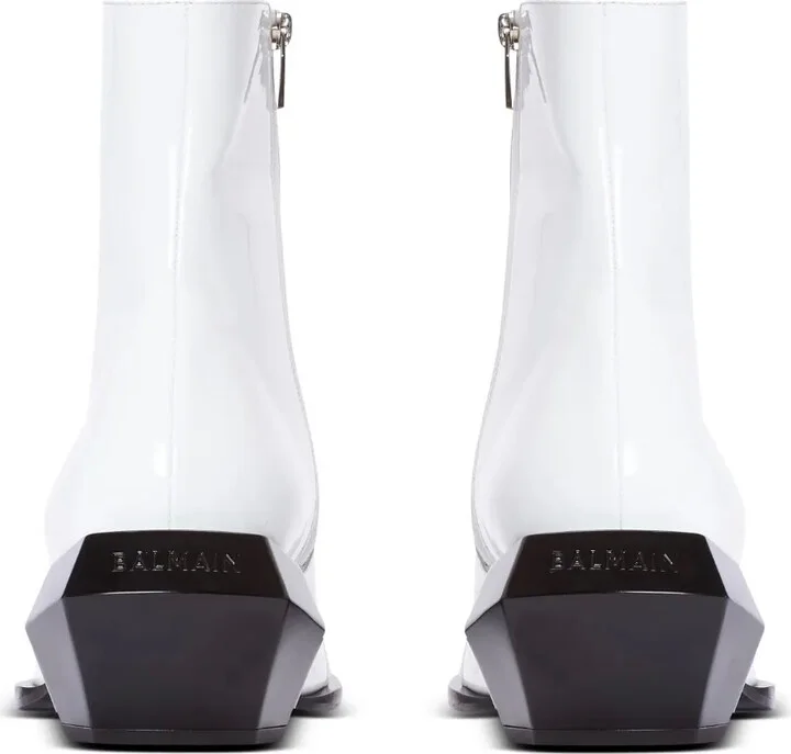 Billy patent-leather ankle boots - Image 3