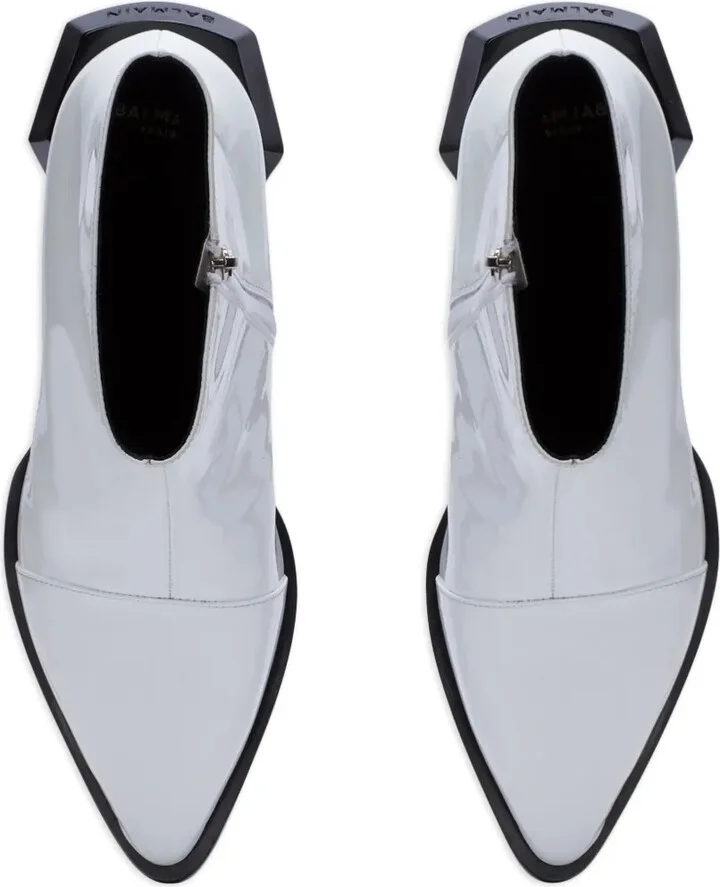 Billy patent-leather ankle boots - Image 4