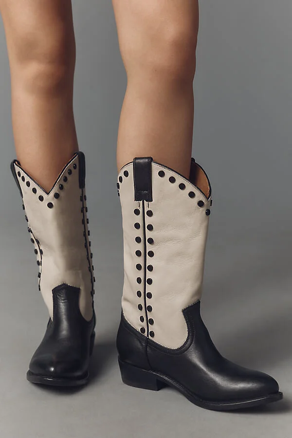 Billy Pull-On Studded Western Boots - Image 3