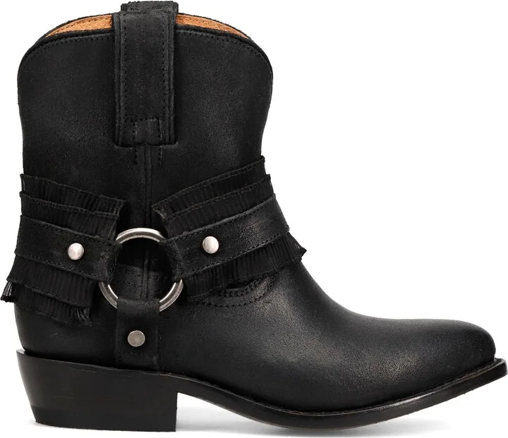 Billy Ruffle Harness Bootie - Image 9