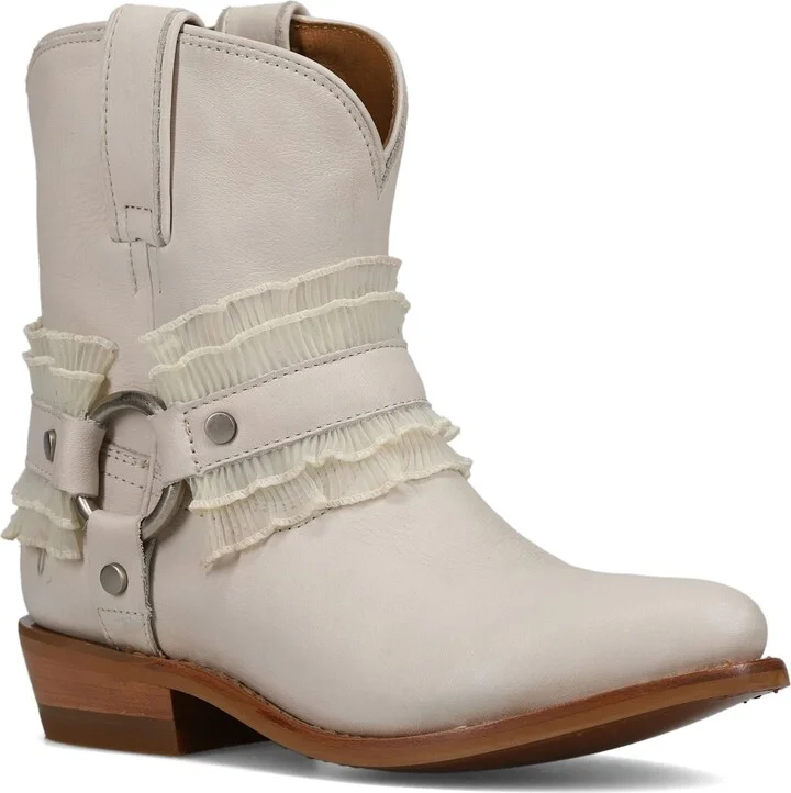 Billy Ruffle Harness Bootie